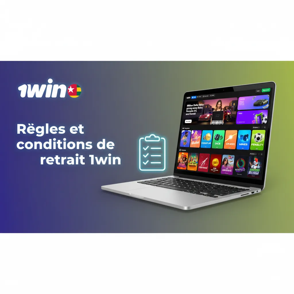 Règles de retrait 1win Togo: KYC, paiement à votre nom, bonus à rejouer, retour via dépôt, limites en XOF.