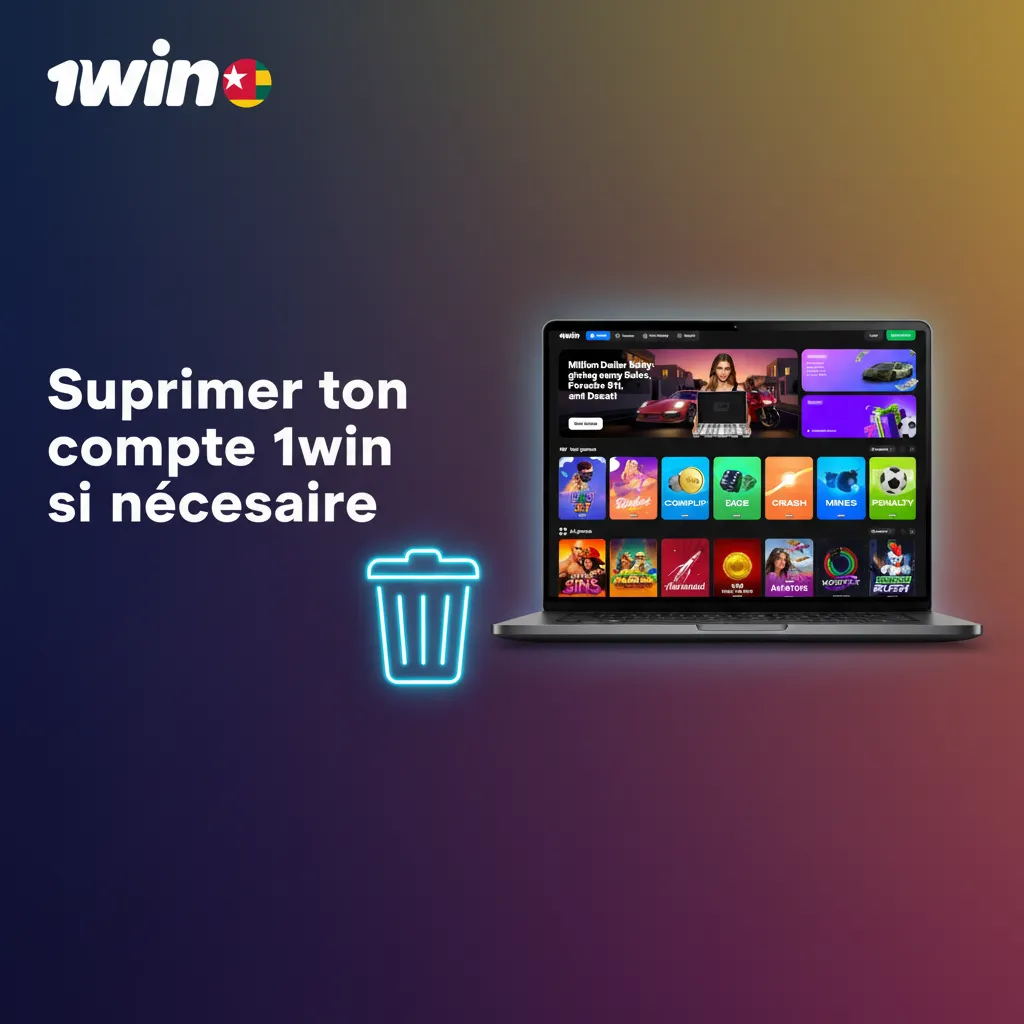 Étapes pour fermer un compte 1win: assistance, vérif. d’identité, retirer le solde, confirmer la clôture.