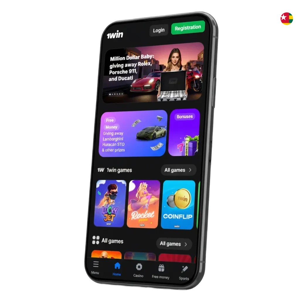 Téléchargement de l’appli 1win pour Android (APK) et iOS; bonus 500% jusqu’à 577 717 XOF; paiements Visa, Mastercard, crypto.