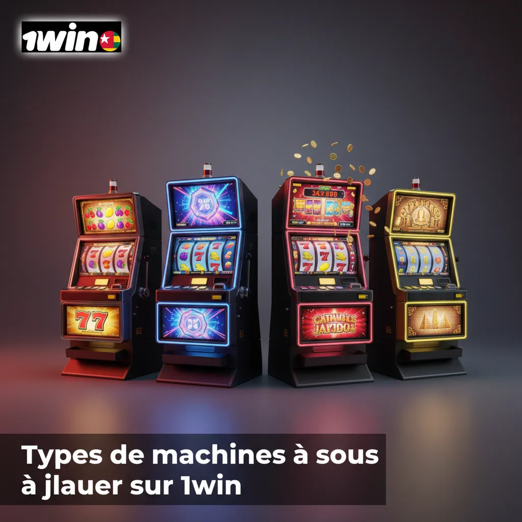 Types de machines à sous 1win: 3 rouleaux, vidéo 5 rouleaux, Megaways, jackpots progressifs, Hold & Win, Cluster Pays.
