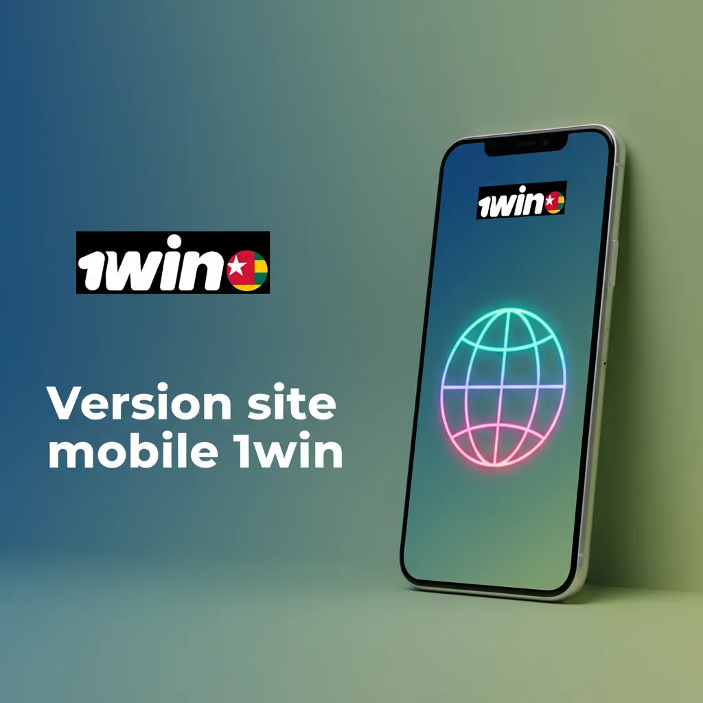 Version mobile 1win sur smartphone/tablette: paris sportifs, casino, dépôts et retraits, sans appli, via navigateur.
